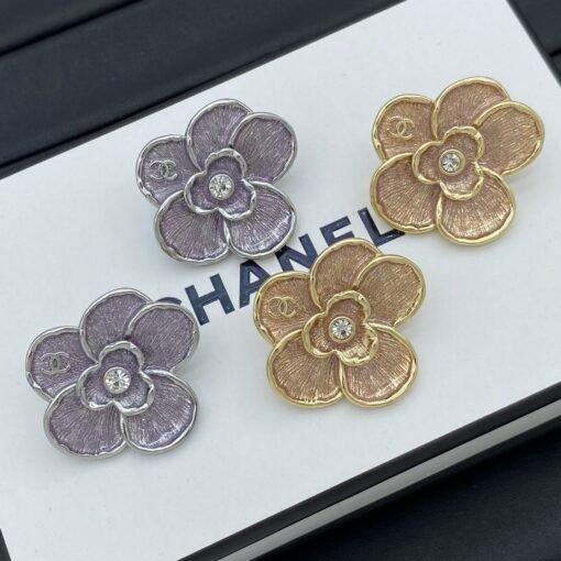 Chanel new stud earrings