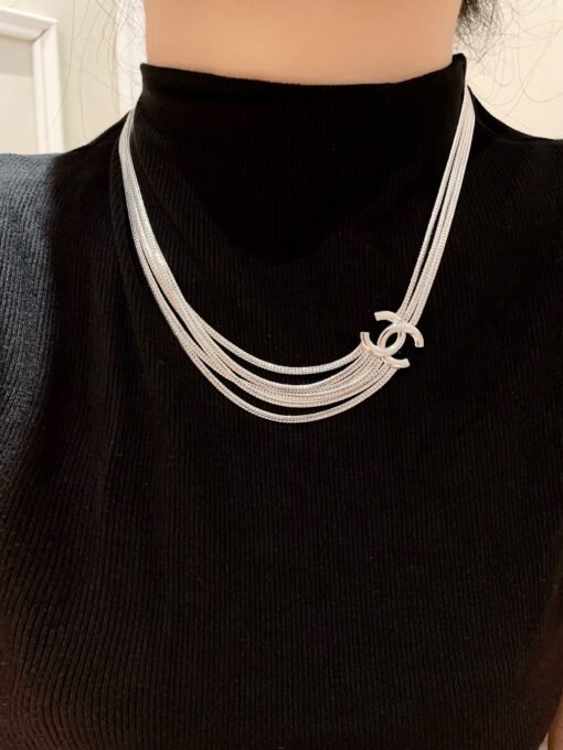 Chanel  Double C Tassel Necklace】 - Image 9