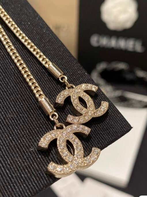 24k snake bone double C tassel necklace
Gentle and sweet - Image 6
