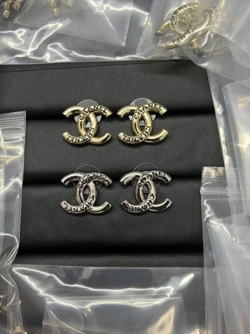 Chanel new double c letter oil-drop earrings
Gold Silver - 图片 3