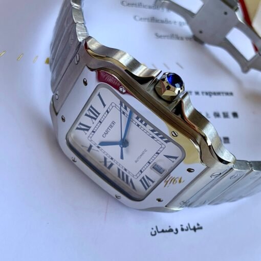 The latest Cartier Santos WSSA0013 series is the latest model of the year. - Image 4