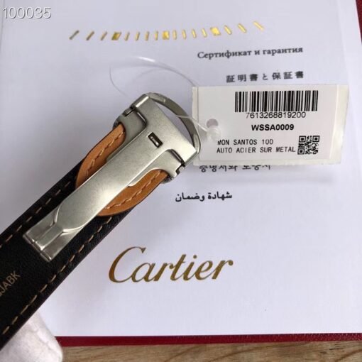 The latest Cartier Santos WSSA0013 series is the latest model of the year. - Image 5