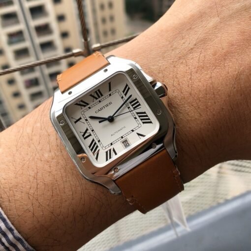 The latest Cartier Santos WSSA0013 series is the latest model of the year. - Image 6
