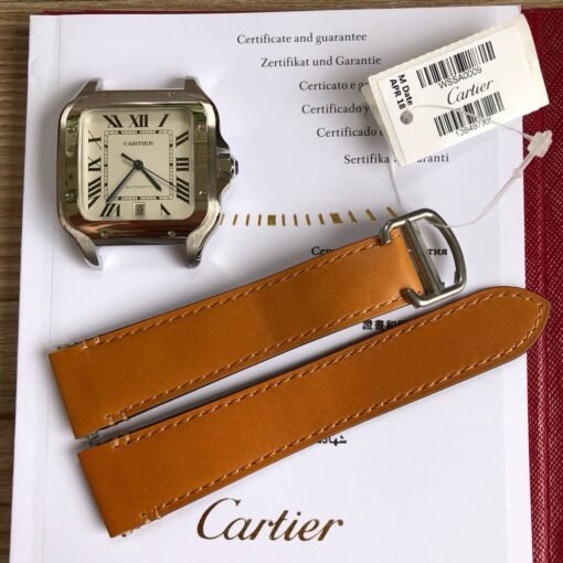 The latest Cartier Santos WSSA0013 series is the latest model of the year. - Image 8