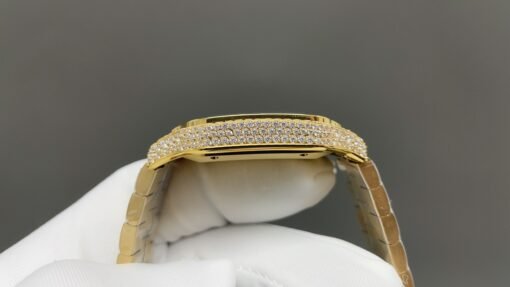 THB NewatchCartier Santos Middle East Full Diamond Model - 图片 9