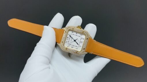 THB NewatchCartier Santos Middle East Full Diamond Model - 图片 4