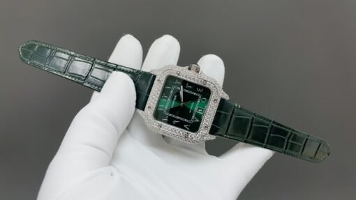 THB NewatchCartier Santos Middle East Full Diamond Model - 图片 7