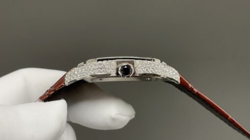 THB NewatchCartier Santos Middle East Full Diamond Model - 图片 7