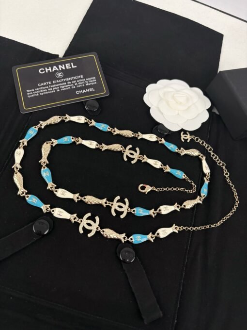 Chanel Early Spring Ocean Series Lively Fish Styling
Necklace Sweater chain
Can be used as waist chain - Image 2
