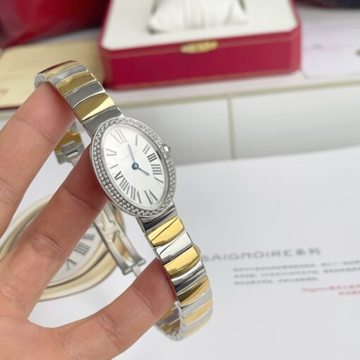 Silver and Gold for Baignoire de Cartier/ovalshapebraceletw - 图片 6