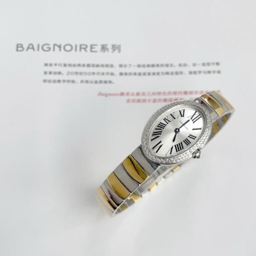 Silver and Gold for Baignoire de Cartier/ovalshapebraceletw - 图片 2