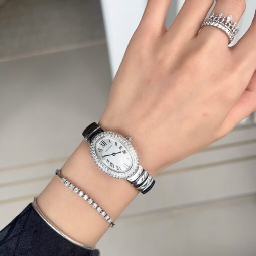 Baignoire-silver color watchith diamonds silver diamonds - Image 17