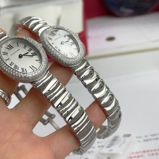 Baignoire-silver color watchith diamonds silver diamonds - Image 11