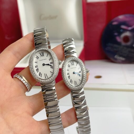 Baignoire-silver color watchith diamonds silver diamonds - Image 10