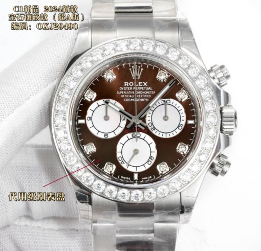 C1 New Rolex ROLEX Daytona OR Dandong 4130 - 图片 3