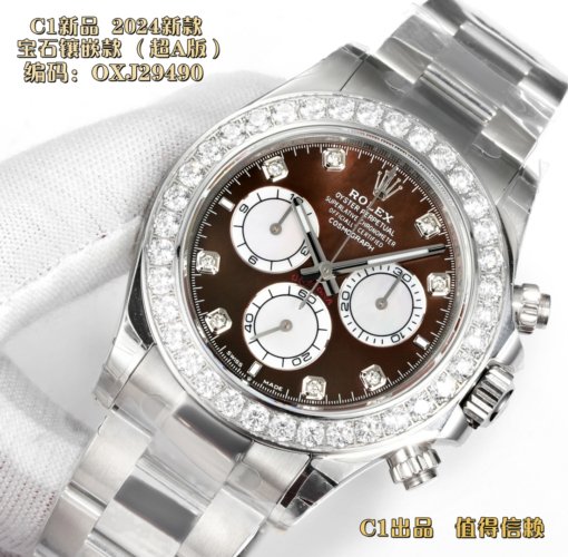 C1 New Rolex ROLEX Daytona OR Dandong 4130 - 图片 4