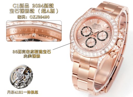 C1 New Rolex ROLEX Daytona OR Dandong 4130