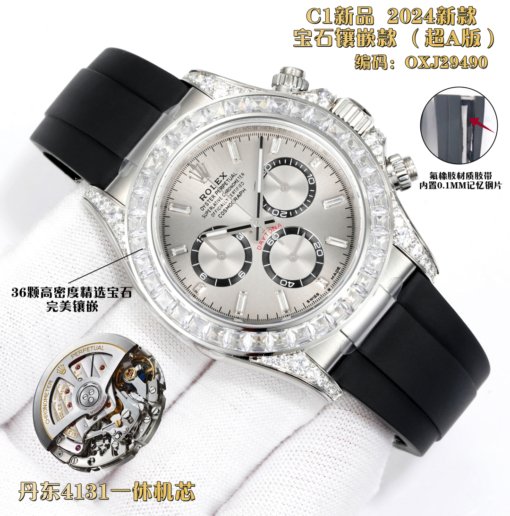 C1 New Rolex ROLEX Daytona OR Dandong 4130 - 图片 2