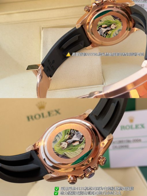 C1 New Rolex ROLEX Daytona OR SERIES Dandong 4131 (Boutique Super A version) - 图片 6