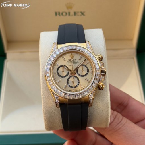 C1 New Rolex ROLEX Daytona OR SERIES Dandong 4131 (Boutique Super A version) - 图片 3