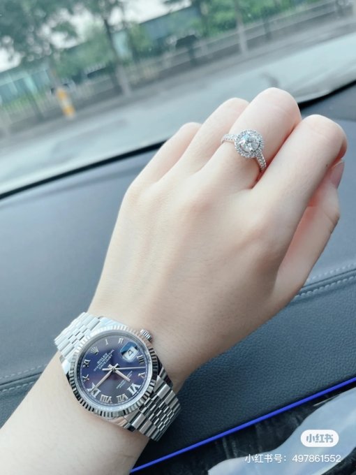 Rolex 36mm ;Eggplant Purple Daydate - Image 3