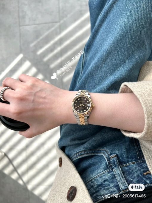 Rolex Daydate  31mm ;Gold Grey; color - 图片 4