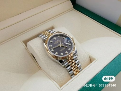 Rolex Daydate  31mm ;Gold Grey; color - 图片 5