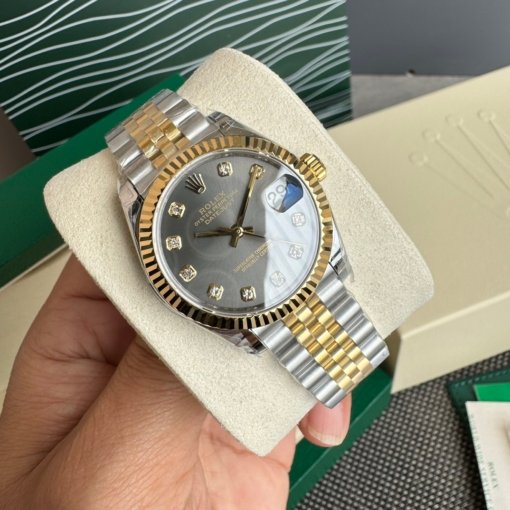 Rolex Daydate  31mm ;Gold Grey; color - 图片 9