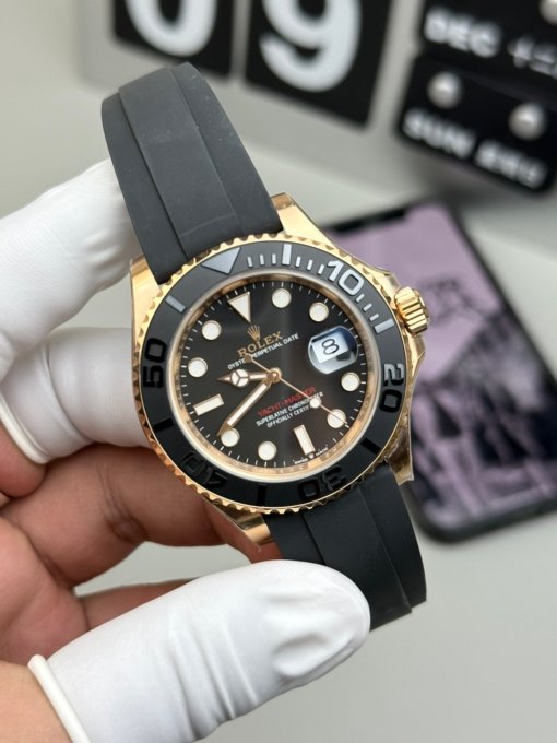 clean Rolex rose gold yacht shipment real shot - 图片 2