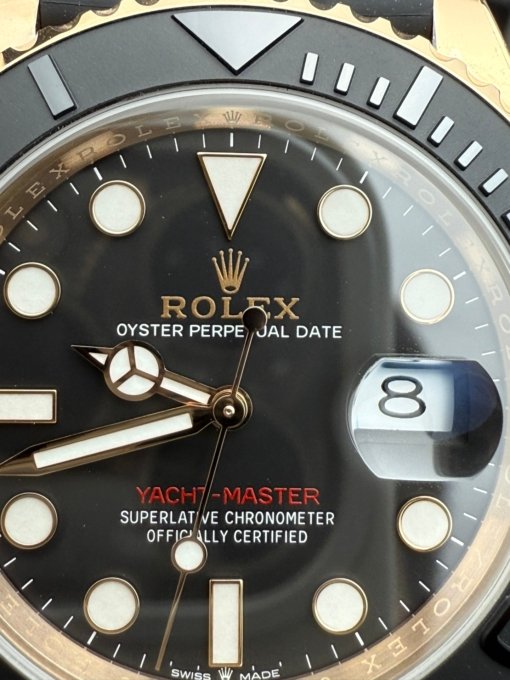 clean Rolex rose gold yacht shipment real shot - 图片 3