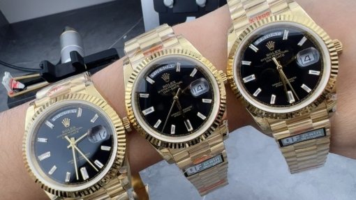 QF Factory Rolex Weekly Daydate  Black Rock Candy - 图片 9