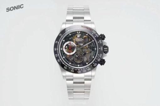 Rolex Daytona watch With Skeletonized dial