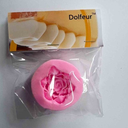 DOLFEUR Rose Flowers  Fondant Molds for Wedding Valentine Party Cake Decoration - Image 2