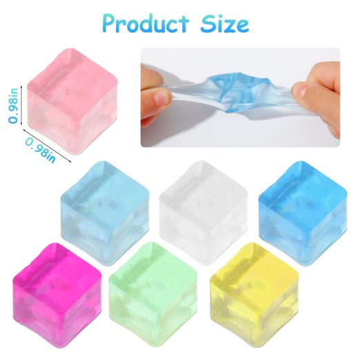 Zryxlo 3 Pack Sensory Stretchy Ball for Anxiety Stress Relief, Stress Relief Exercise Toys PullStretch Fidget Toys for KidsAdults,Hand Therapy SensorySauishyBallClassroom PrizeBox ToyS - Image 8